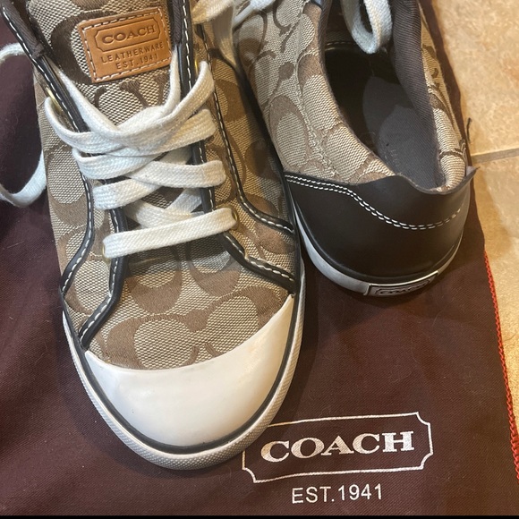 PreLoved Coach Purse and Sneaker Bundle - Picture 10 of 12
